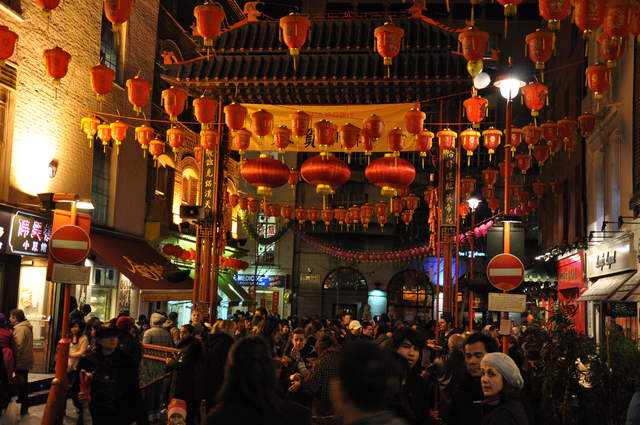 Lanterns around Chinatown