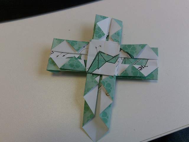 April 3-4 - Cross Bookmark, by Kevin