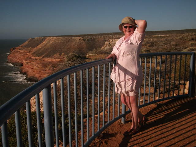 It was windy as well as hot!