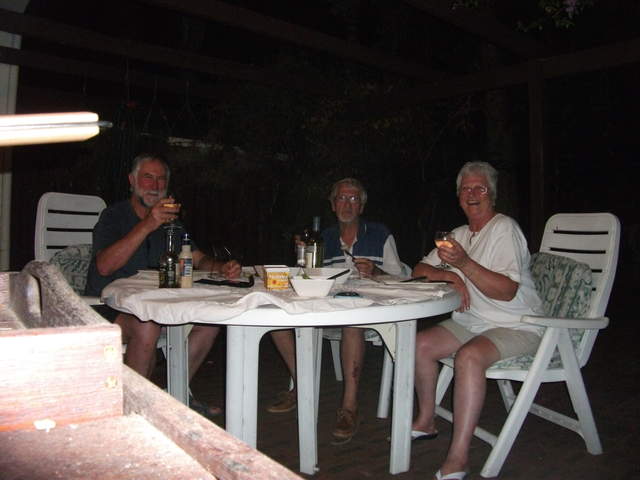 Dining al fresco at Chez Maurice